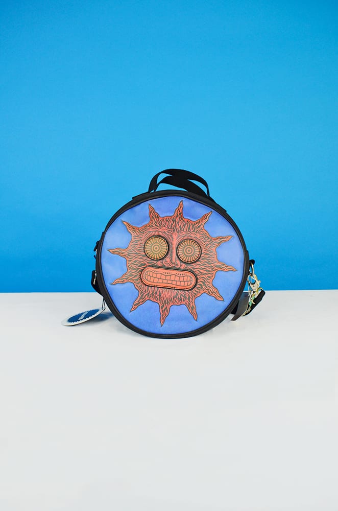 Borsa rotonda linea Strambo - Prof Bad Trip per Yoox