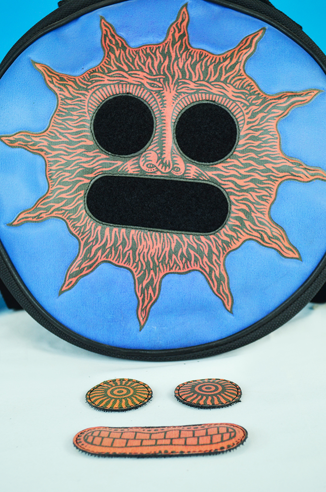 Borsa rotonda linea Strambo - Prof Bad Trip per Yoox