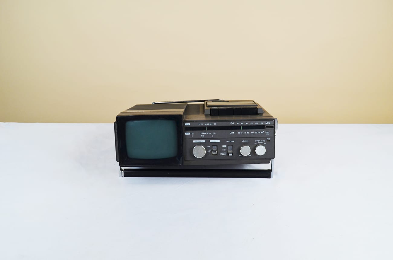 Radio stereo tv lettore musicassette vintage TV122 – Inno-Hit