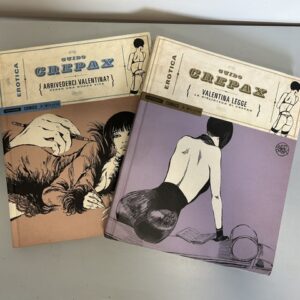 Due volumi Guido Crepax, edizione Mondadori Comics 2015